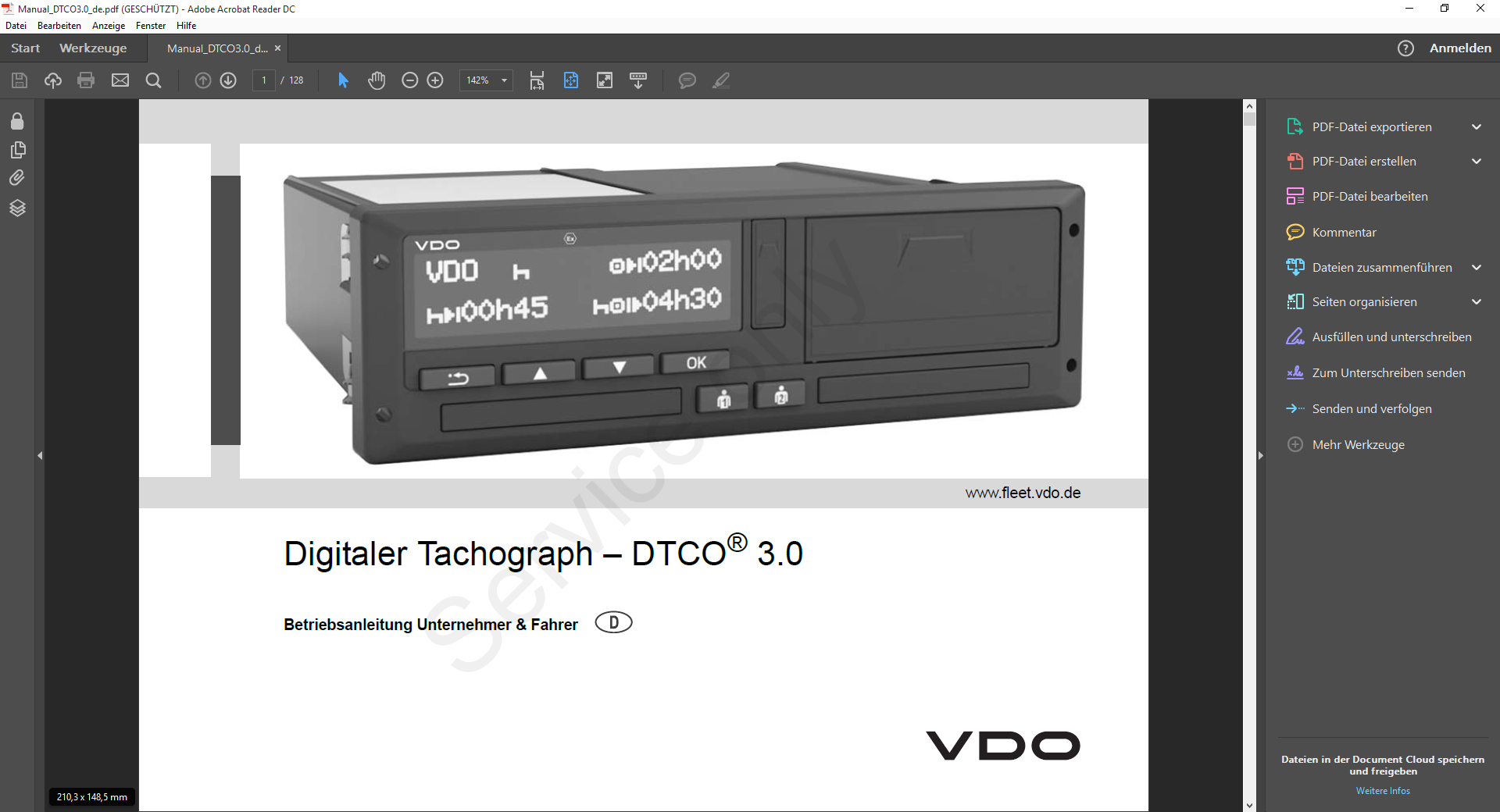 VDO Simulator DTCO 1.4 4.0 USB HAUG GmbH Datenmanagement für